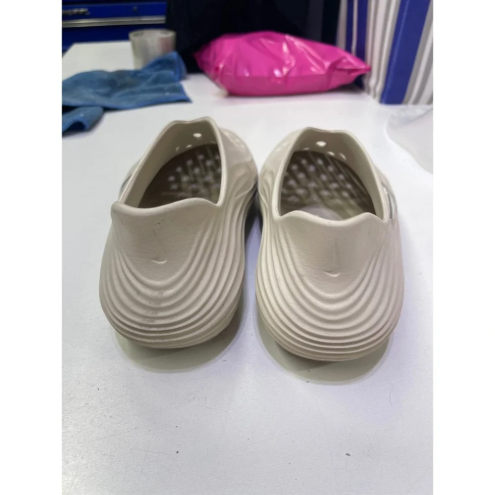 Nike ReactX Mules Sail Cream White Slip On Clogs Mens 9 Womens 10.5 DZ3547-100